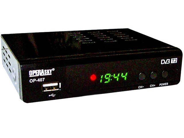Цифровой ресивер DVB-T2 Operasky OP-407 - Фото 3