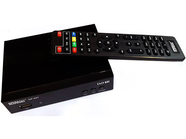 Цифровий ресивер DVB-T2 Operasky OP-507 - Фото 4