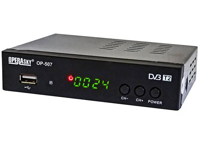Цифровий ресивер DVB-T2 Operasky OP-507 - Фото 7
