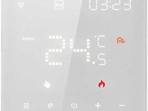 Цифровий термостат Wi-Fi, 16 А, світлодіодний сенсорний дисплей, термостат, сумісний з Tuya Smart Life/Googl