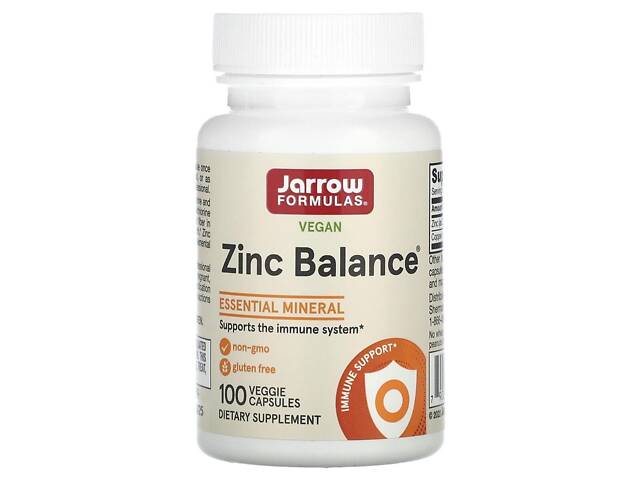 Цинк баланс, Zinc Balance, Jarrow Formulas, 100 капсул - Фото NaN Цинк баланс, Zinc Balance, Jarrow Formulas, 100 капсул - Фото NaN