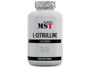 Цитруллин для спорта MST Nutrition L-Citrulline 240 Caps (000023725)