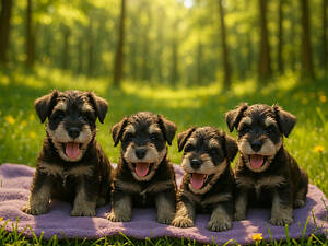 Цуценята Цвергшнауцер