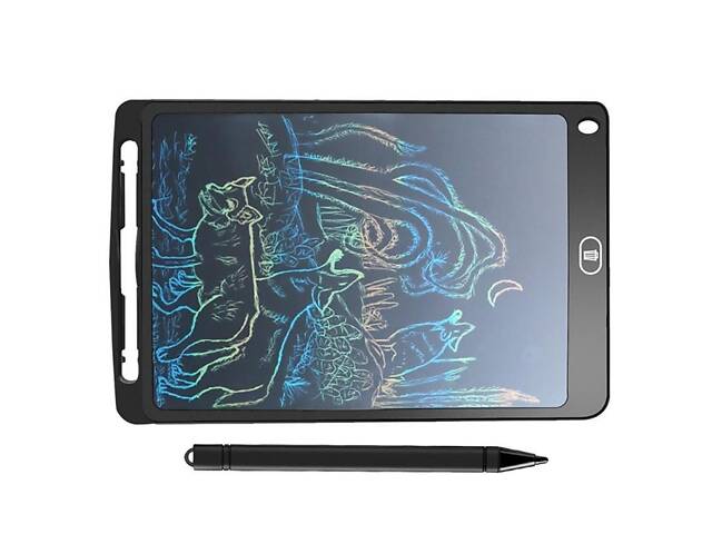Цветной графический планшет для рисования Psheko Writing Tablet 12' Black (PH050639)