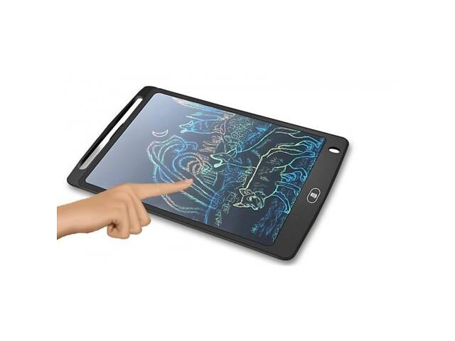 Цветной графический планшет LCD-планшет для рисования Writing Tablet 12 дюймов Black (2172312) - Фото 1