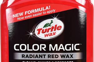 Кольоровий поліроль для кузова Turtle Wax Color Magic Radiant Red Wax 500 мл