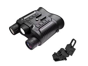 Цифровой бинокль ночного видения NV8161 (до 400м в темноте) 1080P HD 8X с креплением FMA L4G24 на шлем