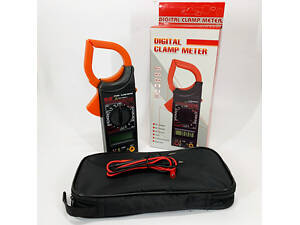 Цифровой клещевой мультиметр HAOYUE DT266 с чехлом и щупами