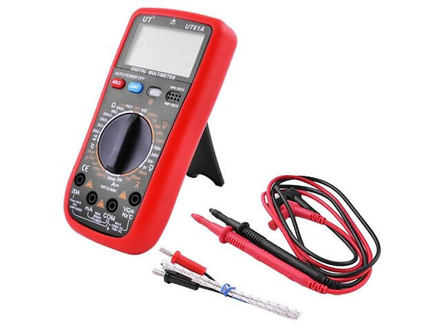 Цифровой мультиметр тестер (UT) VC61A Digital с термопарой - Фото 3