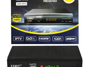 Цифровий ресивер DVB-T2 UKC 0968 з підтримкою Wi-Fi адаптера