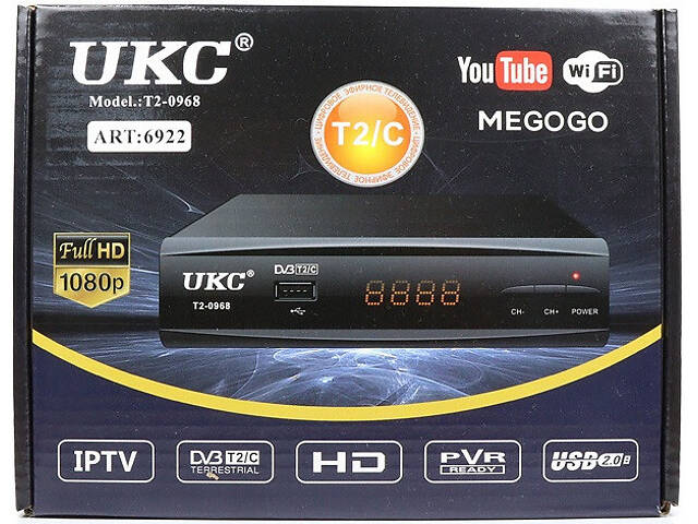 Цифровий ресивер DVB-T2 UKC 0968 з підтримкою Wi-Fi адаптера - Фото 9