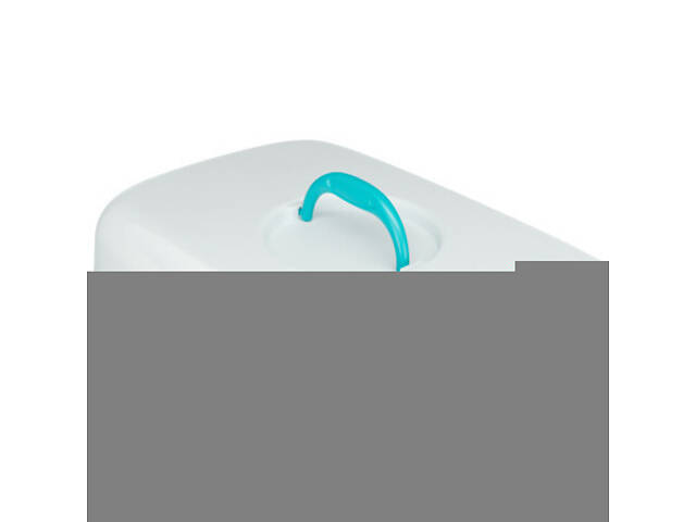 Туалет для котів Trixie Vico закритий (бірюзовий/білий) (4011905402758) - Фото 4