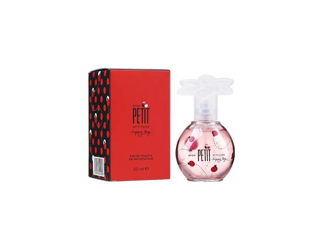 Туалетная вода avon petit attitude happy bug для нее 50 мл