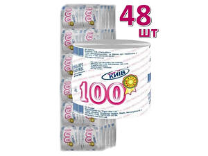 Туалетная бумага Новый Киев 100 м, Малин, 48 шт