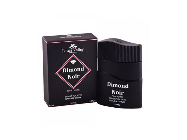 Туалетная вода Lotus Valley Dimond Noir Men EDT 100 мл (32040)