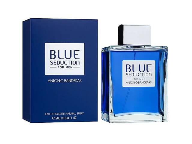 Туалетная вода мужская Antonio Banderas Blue Seduction 2007 200 мл (00-00000003)