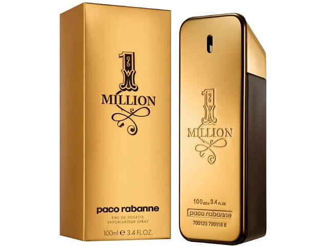 Туалетная вода Мужская Paco Rabanne 1 Million 100 мл (2154351764)