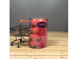Туалетне мило DURU Fresh Sensations Квіткова хмара - 4*100 г.