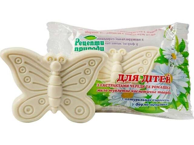 Туалетні милорідчі 60 г у формi МЕТАЛІКА ТМ РЕЦЕПТИ ПРИРОДИ - Фото 1