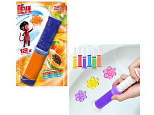 Туалетный блок точковый Dr.Devil Тропичесский фрукт 8595025831149 75 мл