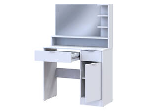 Туалетний столик Doros Естель Білий ДСП 90х38х135 (41516035)