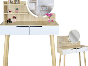 Туалетный столик Jumi Scandi с ящиками, светлый бук, Оригинал!