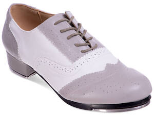 Туфлі для степу та чечетки Zelart DN-3685 38 Сірий-білий