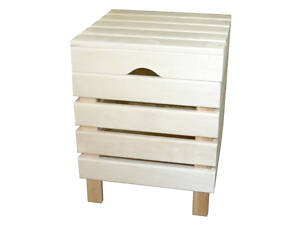 Тумба для бани, сауны 'Янгон' бланже