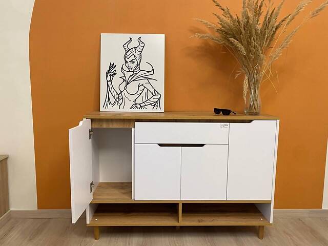 Тумба для обуви в прихожую LION Салливан Тумба-2 Нимфея Альба (белый) (LION-041142) ТОП - Фото 3