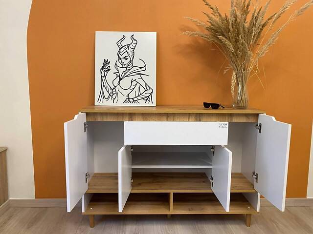 Тумба для обуви в прихожую LION Салливан Тумба-2 Нимфея Альба (белый) (LION-041142) ТОП - Фото 6