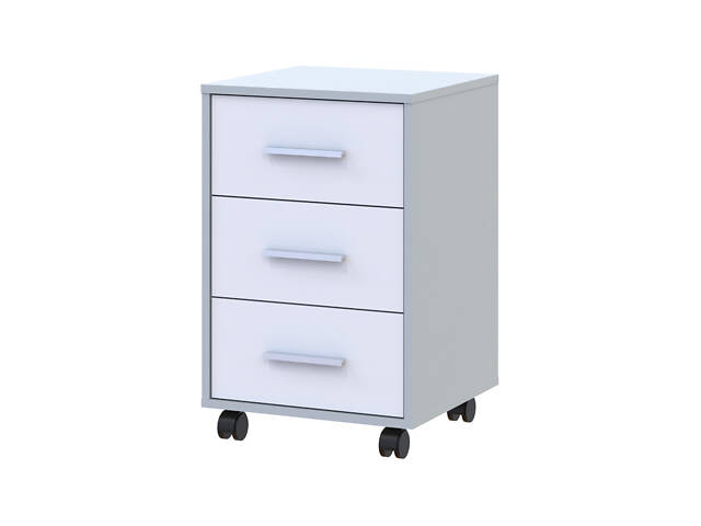Тумба офисная Doros Т3 43х42х66,4 см Серый/Белый (DRS-011402) - Фото 1 Тумба офисная Doros Т3 43х42х66,4 см Серый/Белый (DRS-011402) - Фото 1