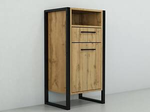 Тумба в прихожую ЛТ-9 (460x350x900) Дуб Аппалачи Гамма стиль