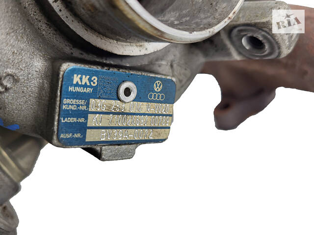 Турбина VW Touran 1T1 1.9 TDI 03G253014M - Фото 5