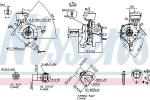 Турбина AUDI A4 B7 (8EC) / AUDI A6 C5 (4B5) / AUDI A4 B5 (8D2) 1994-2008 г.