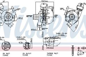 Турбина KIA RIO (JB) / KIA CEE'D (ED) / KIA CERATO (LD) / HYUNDAI I30 (FD) 2001-2013 г.