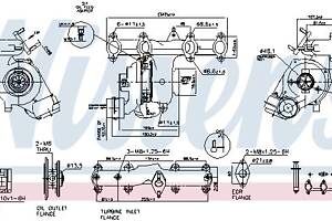 Турбина VW CALIFORNIA T5 (7EC, 7EF, 7EG, 7HF) 2003-2015 г.