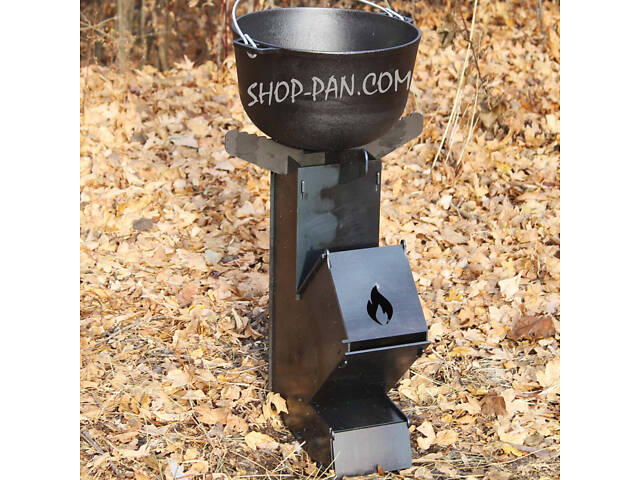 Турбопіч для кемпінгу 2 мм Великий - Фото 2