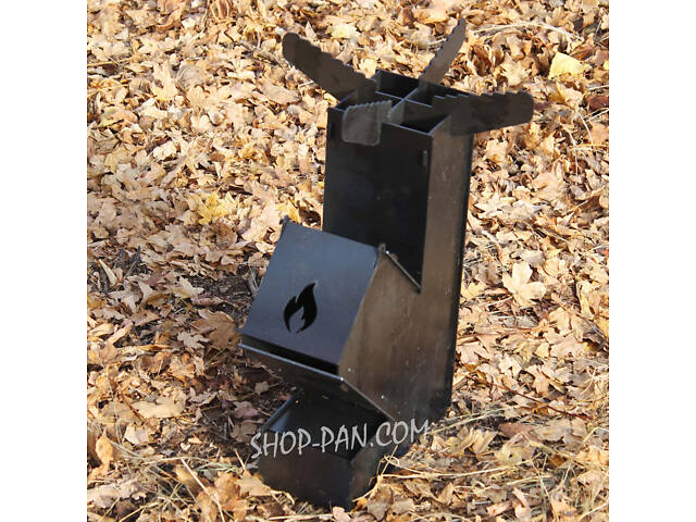 Турбопіч для кемпінгу 2 мм Великий - Фото 4