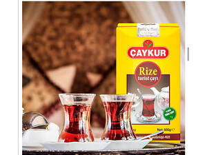 Турецький чорний чай Caykur Rize Turist 1 кг, моночай, розсипчастий дрібнолистовий чай