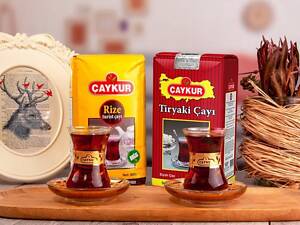 Турецький чорний чай Caykur Tiryaki та Rize 2 кг, моночай, розсипний дрібнолистовий чай