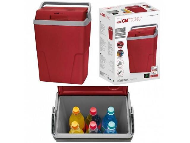 Туристический автомобильный холодильник Clatronic KB 3713 (25л, 12/220В, Германия) - Фото 1
