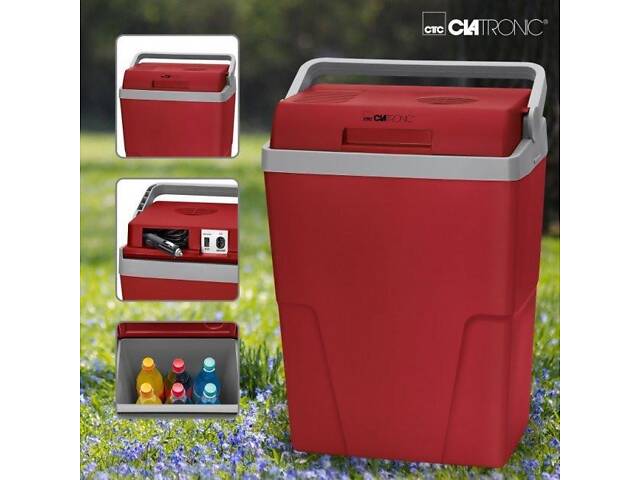 Туристический автомобильный холодильник Clatronic KB 3713 (25л, 12/220В, Германия) - Фото 2