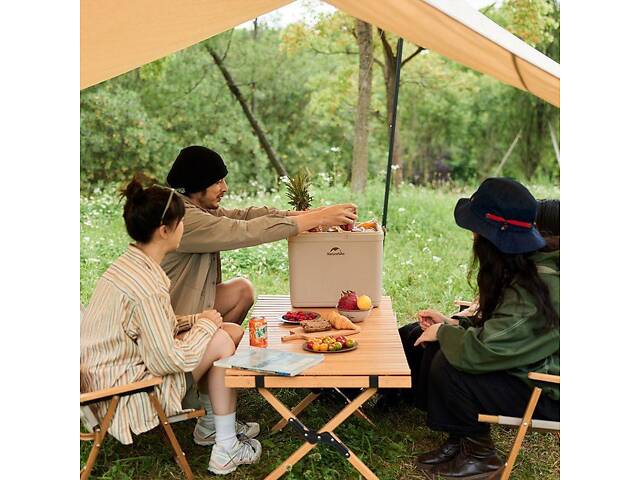Туристичний холодильник Naturehike CNK2300BS011, 13 л, бежевий - Фото 5