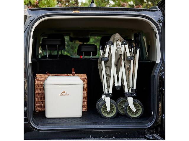 Туристичний холодильник Naturehike CNK2300BS011, 13 л, бежевий - Фото 10