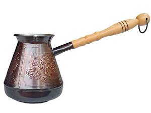 Турка 400мл медная Роза ТМ СЛОВЯНСКИЙ