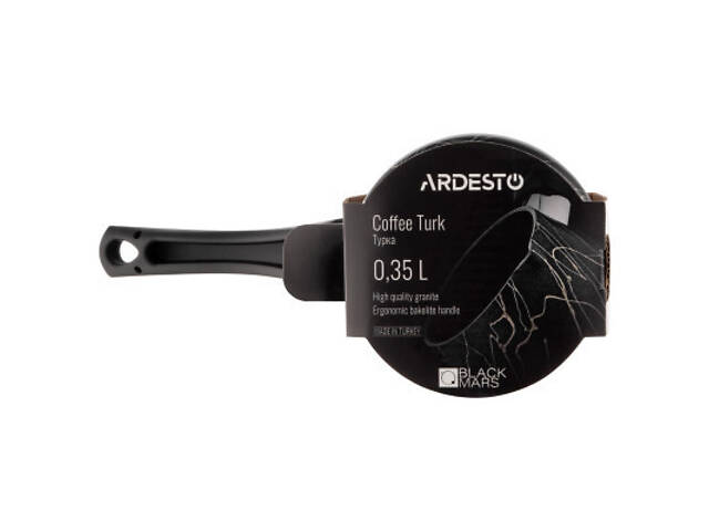 Турка Ardesto BLACK MARS гранітова ручка з бакеліту 0.35 (AR0835SG) - Фото 7
