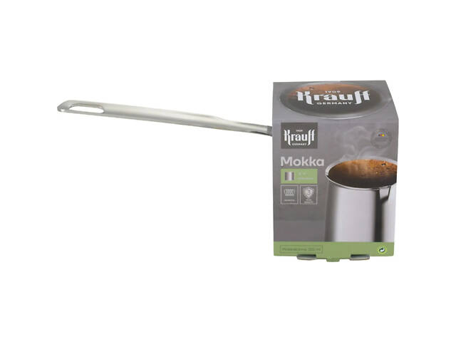 Турка для кофе Krauff Mokka 26-202-033 600 мл серебристая - Фото 2