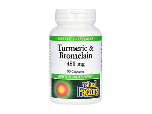 Turmeric & Bromelain 450mg - 90 caps