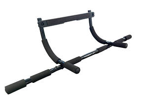 Турнік дверний багатофункціональний PowerPlay 4129 Pull Up Pro Black