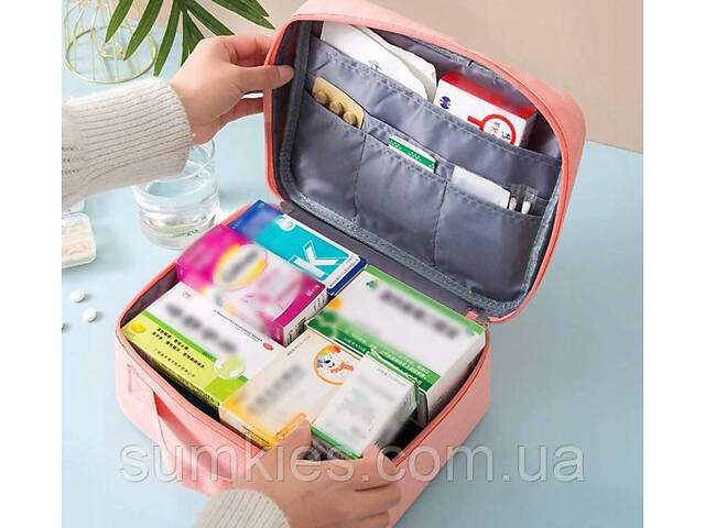 Туристична аптечка Edibazzar рожева - Фото 2